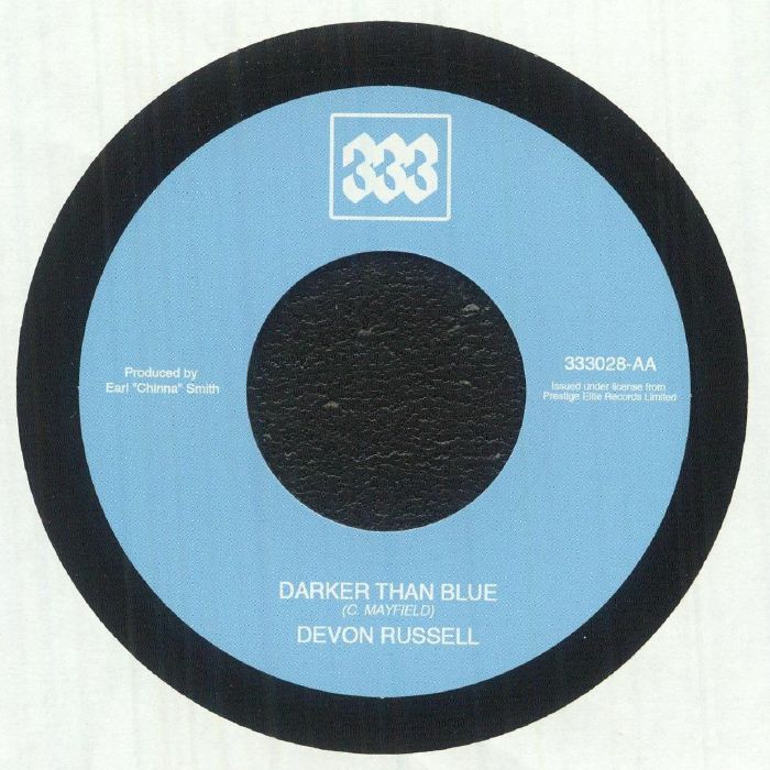 Devon Russell – Move On Up / Darker Than Blue (7", 333, 2026) Back Cover