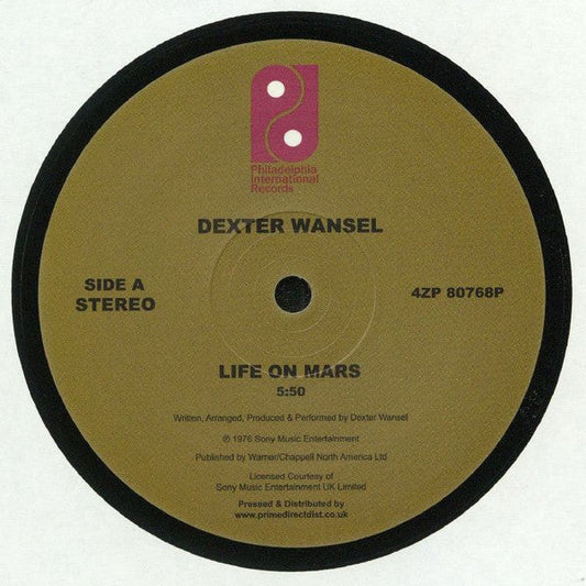 Dexter Wansel – Life On Mars (12", 180g, Philadelphia International Records, 2025) image 01