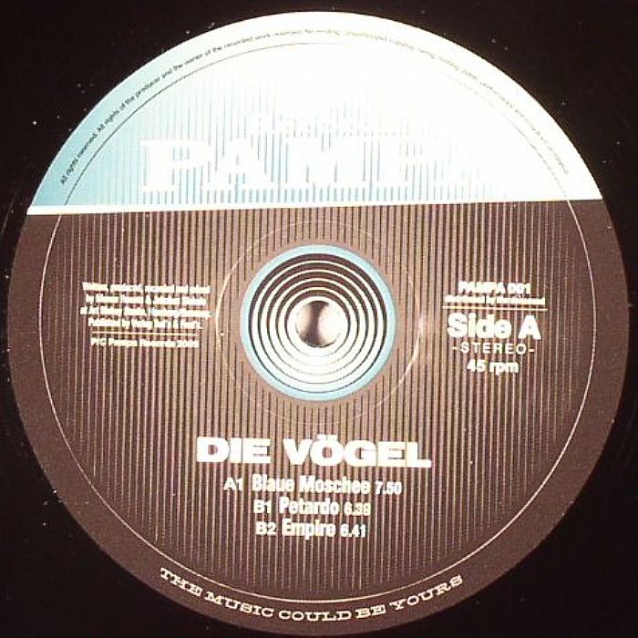 Die Vögel – Blaue Moschee (12", Pampa Records, 2009) Front Cover
