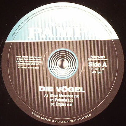 Die Vögel – Blaue Moschee (12", Pampa Records, 2009) Front Cover