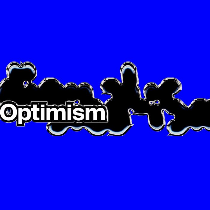 Digitalism – Optimism (LP, in embossed sleeve, Magnetism Recording Company, 2026) Front Cover