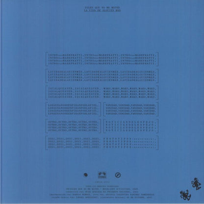 Diles Que No Me Maten – La Vida De Alguien Más (LP, Moonlight Activities, 2025) Back Cover