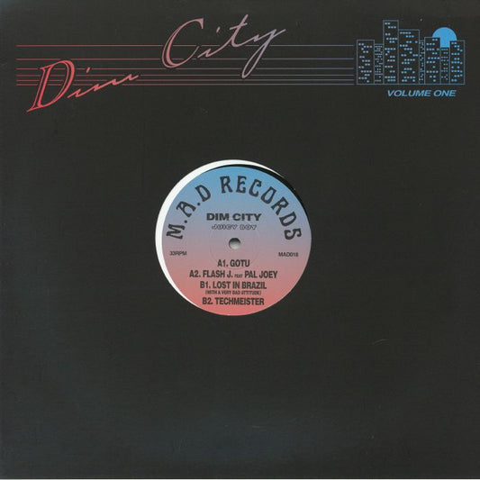 Dim City – Juicy Boy - Volume One (12", M.A.D Records, 2026) Front Cover