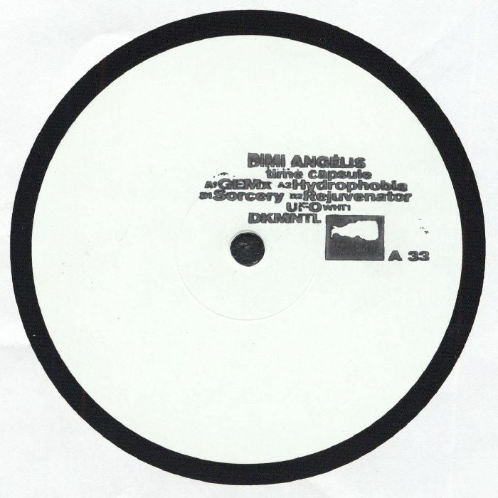 Dimi Angélis – Time Capsule (12", Dekmantel, 2026) Front Cover
