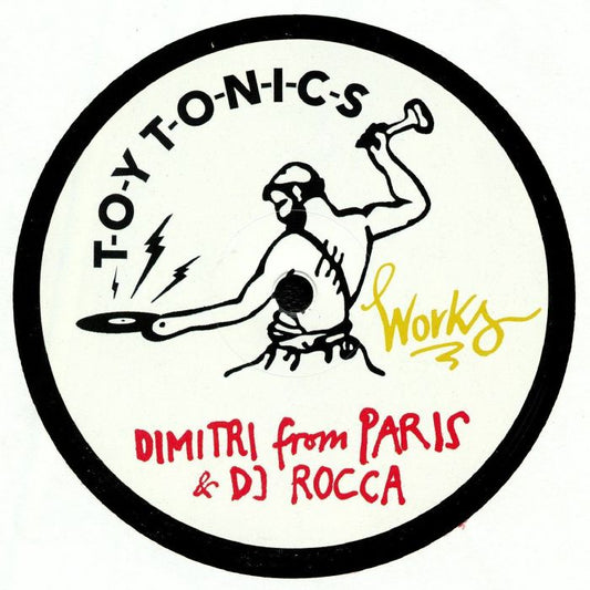 Dimitri From Paris & DJ Rocca – Works (12", Toy Tonics, 2019) Front Cover