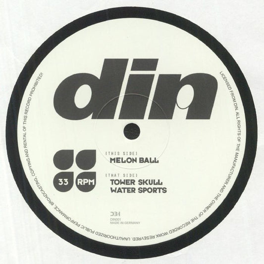 Din – Melon Ball (12", DIN, 2010) Front Cover