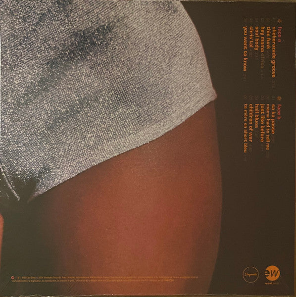 Dis Bonjour À La Dame – Dis Bonjour À La Dame (LP, Orange, Vinymatic RECORDS, 2024) Back Cover