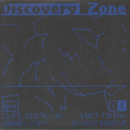 Discovery Zone – Library Copy Do Not Remove (LP, Night Sky Marble, Rvng Intl., 2026) Front Cover