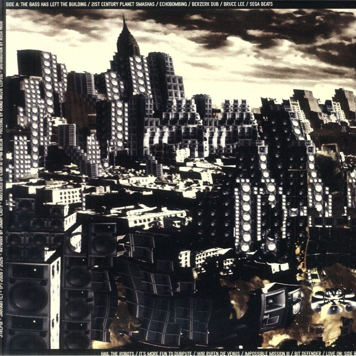 Disrupt – The Bass Has Left The Building (LP, Jahtari, 2026) Back Cover