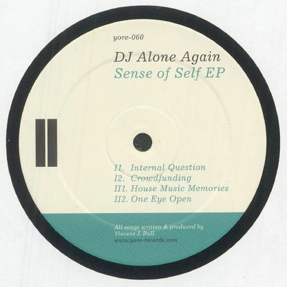 DJ Alone Again – Sense of State EP (12", Yore Records, 0) Back Cover