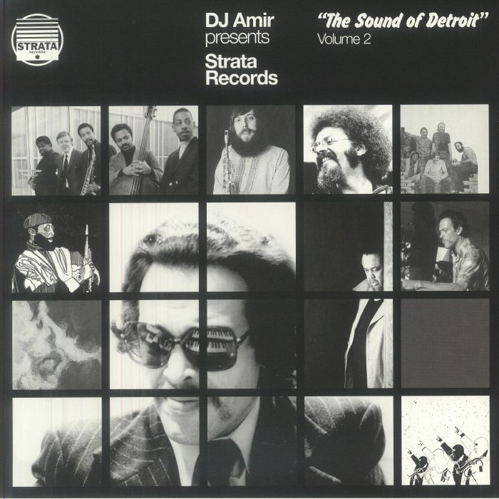 DJ Amir – The Sound Of Detroit Volume 2 (3xLP, Strata Records, 2026) Front Cover