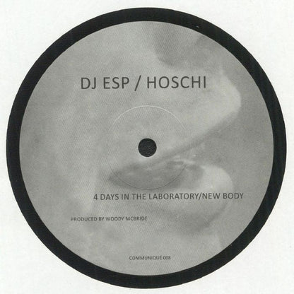 DJ ESP / Hoschi – The Mad Scientists (12", Communique Records, 2022) Front Cover