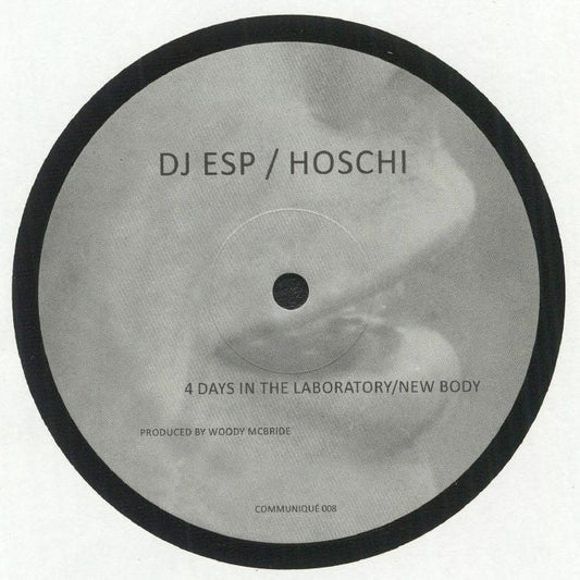 DJ ESP / Hoschi – The Mad Scientists (12", Communique Records, 2022) Front Cover