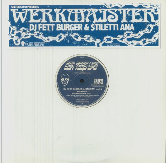 DJ Fett Burger & Stiletti-Ana – Werkmaister (12", Sex Tags UFO, 2025) front cover