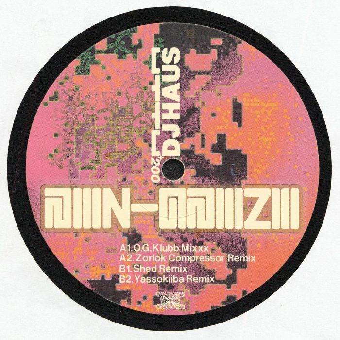 DJ Haus – Energizer (12", Unknown To The Unknown, 2026) Back Cover