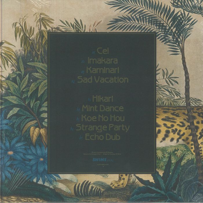 Dj Himitsu – Exotic Animals (LP, SWIMS, 2025) back cover