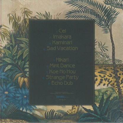 Dj Himitsu – Exotic Animals (LP, SWIMS, 2025) back cover