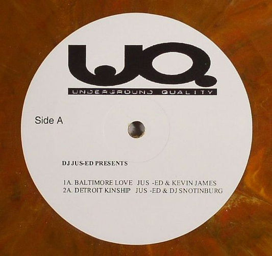 DJ Jus-Ed – Unity Kolabo (4x12"+CDr, Underground Quality, 2007) Front Cover