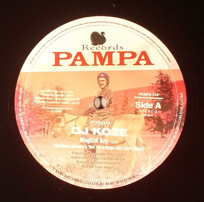 DJ Koze – Amygdala Remixes (12", Pampa Records, 2013) Front Cover