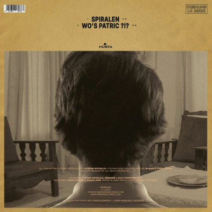 Dj Koze – Spiralen EP (12", Pampa, 2026) Back Cover