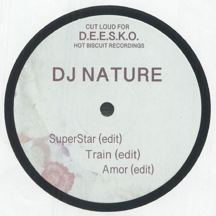 DJ Nature – SuperStar (12", Hot Biscuit Recordings, 2026) Front Cover