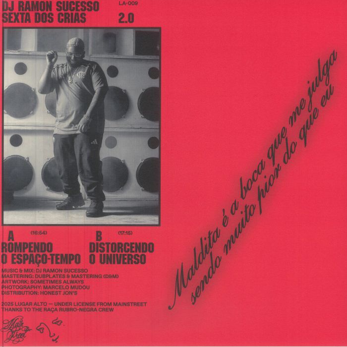 DJ Ramon Sucesso – Sexta dos Crias 2.0 (LP, Lugar Alto, 2026) Back Cover