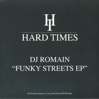 DJ Romain – Funky Streets EP (12", Hard Times, 2026) Front Cover