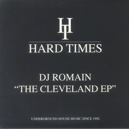 DJ Romain – The Cleveland EP (12", Hard Times, 2025) Front Cover