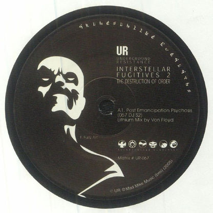 DJ S2 Von Floyd – Post Emancipation Psychosis / Geiger Counter (7", Underground Resistance, 2006) Front Cover