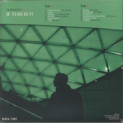 DJ Seinfeld – If This Is It (LP, Clear Vinyl, Ninja Tune, 2026) Back Cover