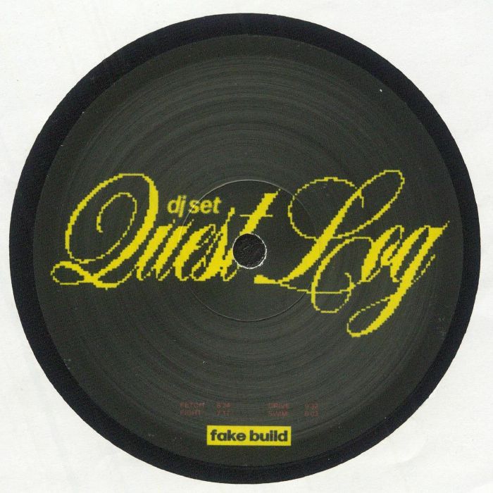 DJ Set – Quest Log (12", Fake Build, 2025) Front Cover