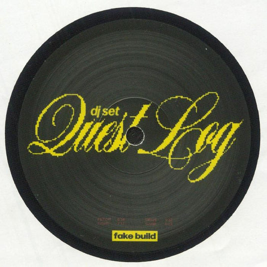 DJ Set – Quest Log (12", Fake Build, 2025) front cover