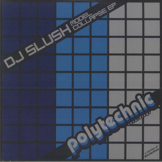 DJ Slush – Model Collapse EP (12", Polytechnic Recordings, 2025) front cover