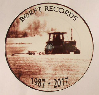 DJ Sotofett – Børft EP (12", Börft Records, 2017) Back Cover