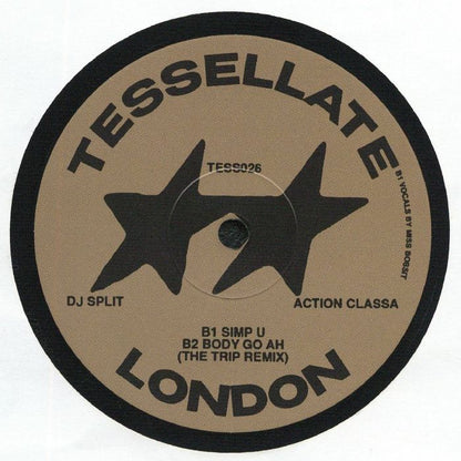 DJ Split – Action Classa (12", Tessellate, 2026) Back Cover