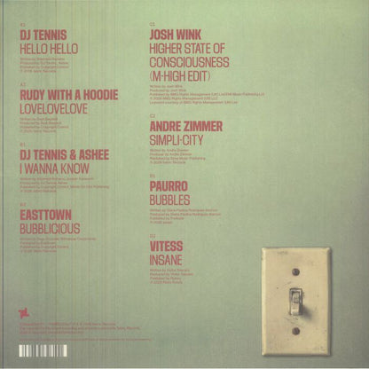 Dj Tennis – Fabric Presents DJ Tennis (2xLP, Fabric, 2026) Back Cover