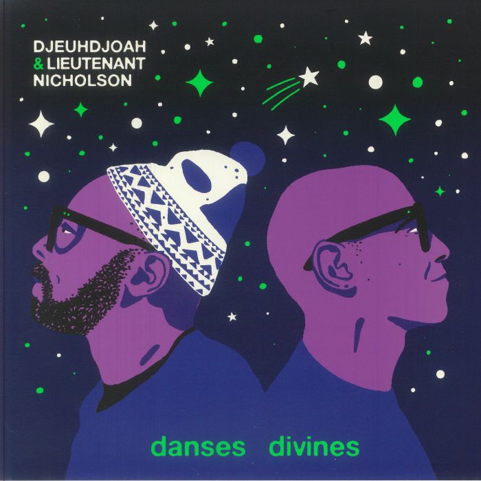 Djeuhdjoah & Lieutenant Nicholson – Danses Divines (LP, White, Hot Casa Records, 2025) front cover