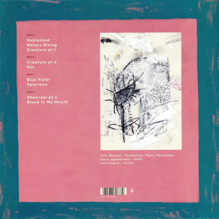 Djrum – Portrait With Firewood (2xLP, R & S Records, 2018) Back Cover