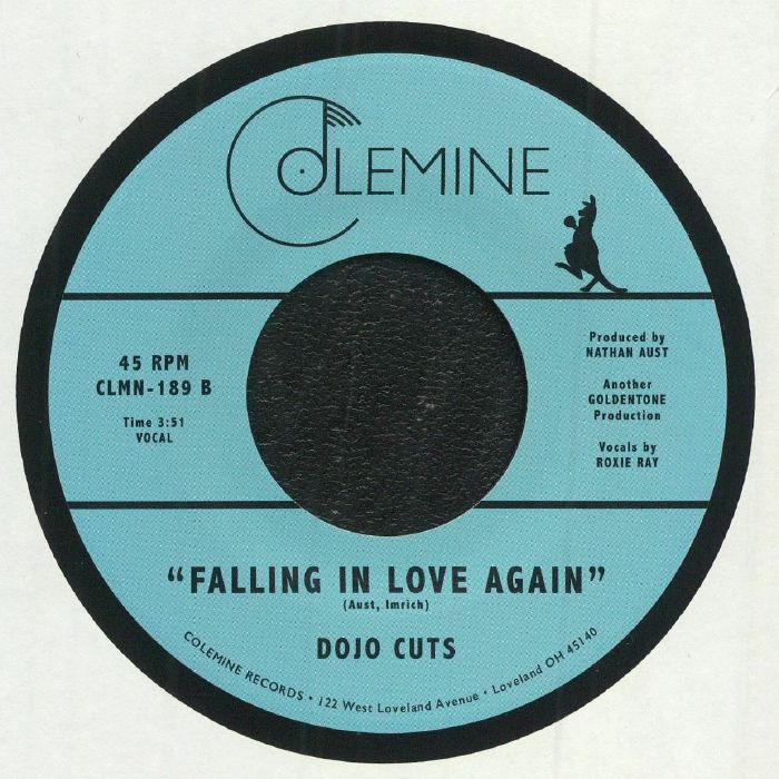 Dojo Cuts – Rome / Falling In Love Again (7", Colemine Records, 2020) Back Cover