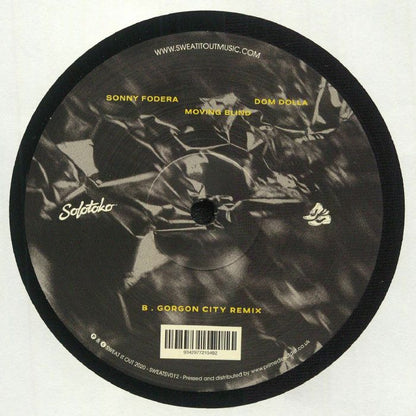 Dom Dolla , Sonny Fodera – Moving Blind (12", Sweat It Out!, 2025) back cover