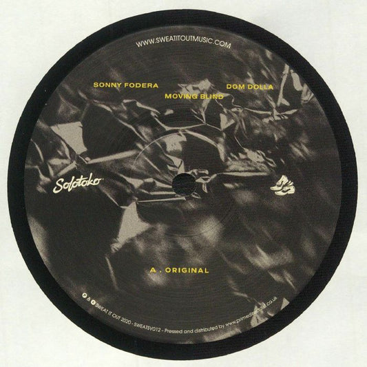 Dom Dolla , Sonny Fodera – Moving Blind (12", Sweat It Out!, 2025) front cover