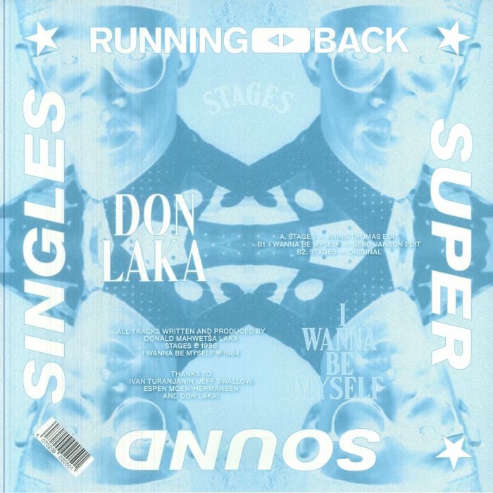 Don Laka – Stages / I Wanna Be Myself (12", Running Back, 2026) Back Cover