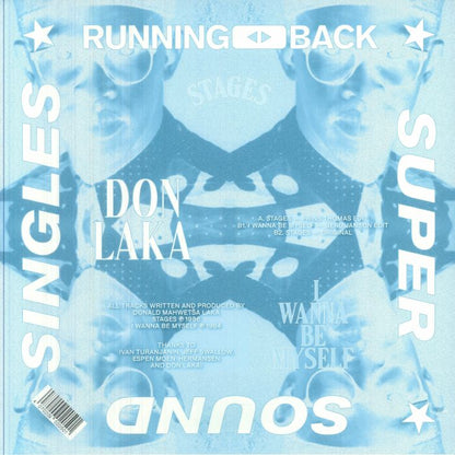 Don Laka – Stages / I Wanna Be Myself (12", Running Back, 2026) Back Cover