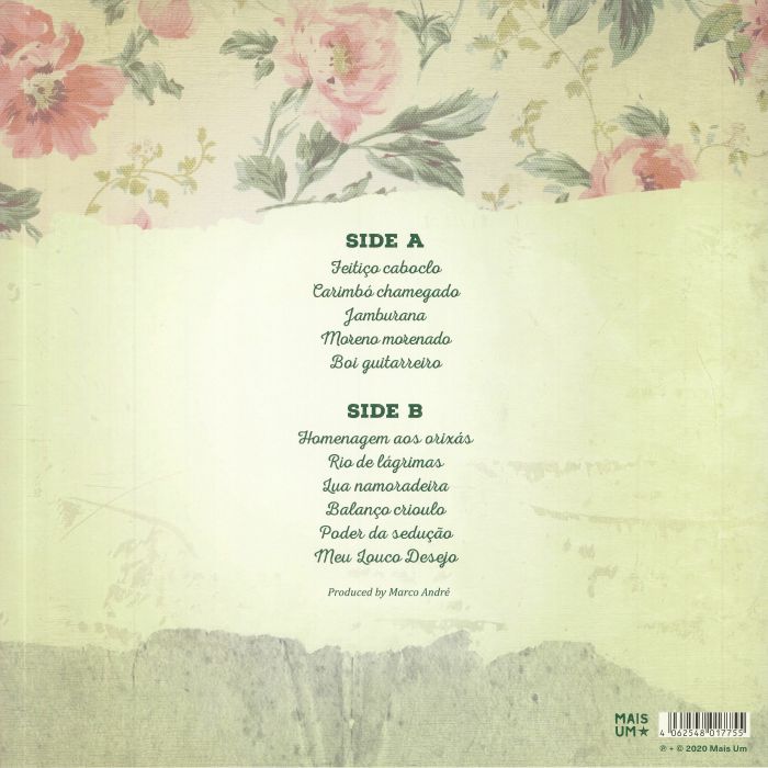 Dona Onete – Feitiço Caboclo (LP, Mais Um Discos, 2020) Back Cover