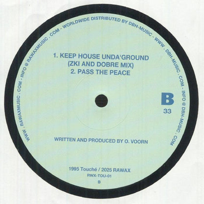 Dope Dog – Keep House Unda'Ground (12", Rawax, 2026) Back Cover