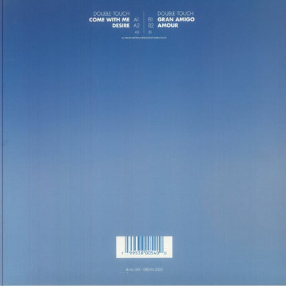 Double Touch – Gran Amigo (12", All Day I Dream, 2025) back cover