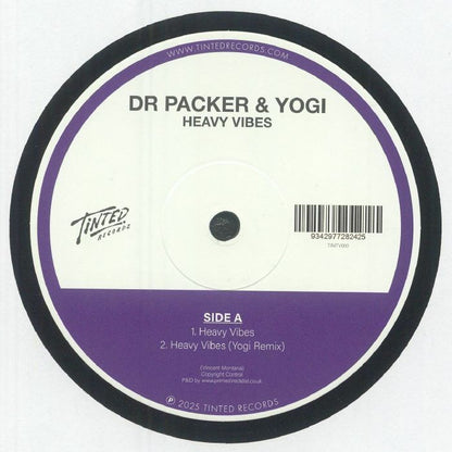 Dr Packer & Yogi & David Penn & Kurtis Mantronik & Kpd – Heavy Vibes / Get Down (12", Tinted Records, 2025) image 01