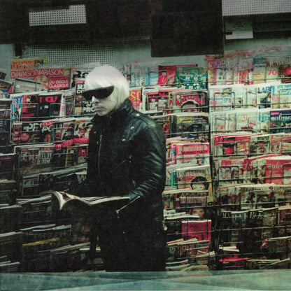 Drab Majesty – Modern Mirror (LP, White & Black Smash, Dais Records, 2025) front cover