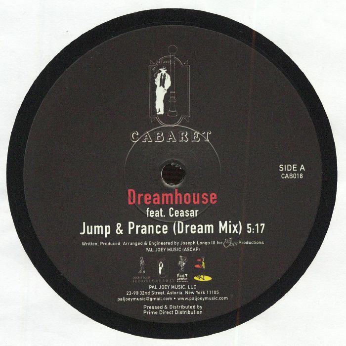 Dreamhouse Featuring Ceasar – Jump & Prance (12", Cabaret, 2026) Front Cover