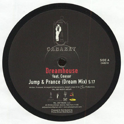 Dreamhouse Featuring Ceasar – Jump & Prance (12", Cabaret, 2026) Front Cover